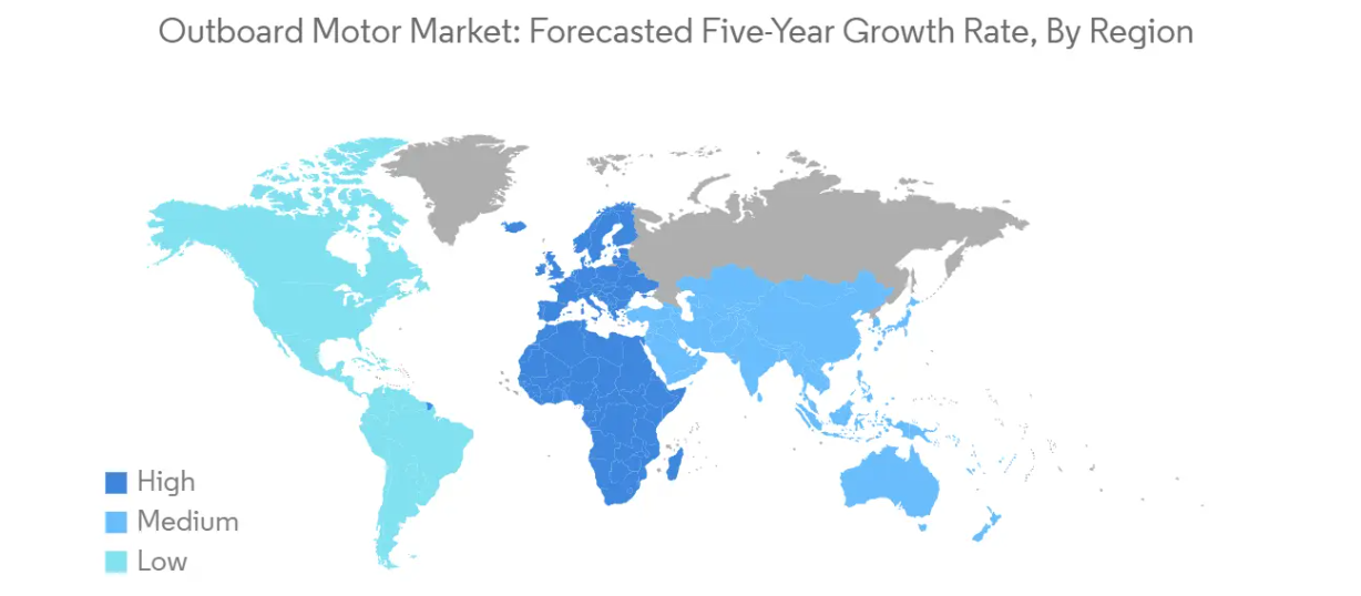 Market Analysis of Outboard Motor Market: Forecasted Growth Rate by Region